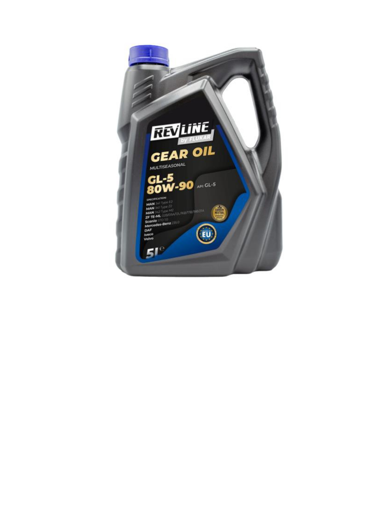 Олива трансмісійна REVLINE GL-5 80W-90 каністра 20 л